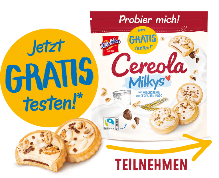 Jetzt Cereola Milkys gratis testen!*